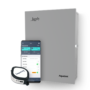 Jandy AquaLink RS power center and automation interface