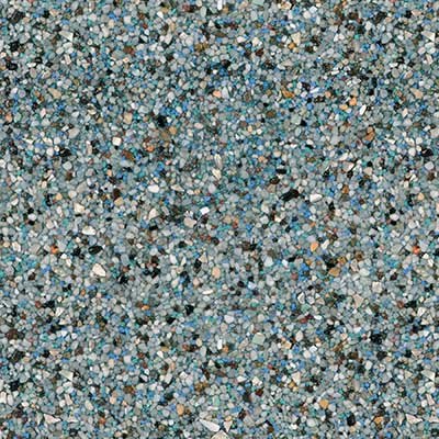 StoneScapes Mini Pebbles Tropics Blue Mini manufacturer finish sample