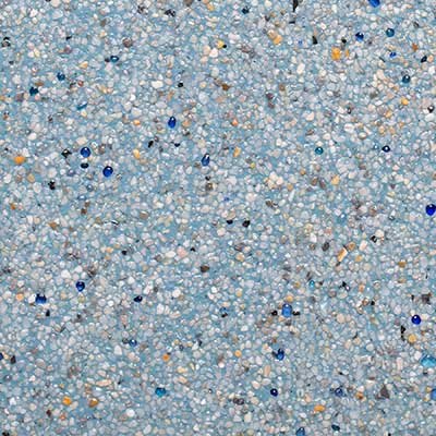 StoneScapes Puerto Rico Blend Large Aqua White Large manufacturer finish sample