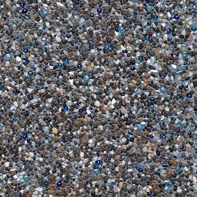 StoneScapes Puerto Rico Blend Large Midnight Blue Large manufacturer finish sample