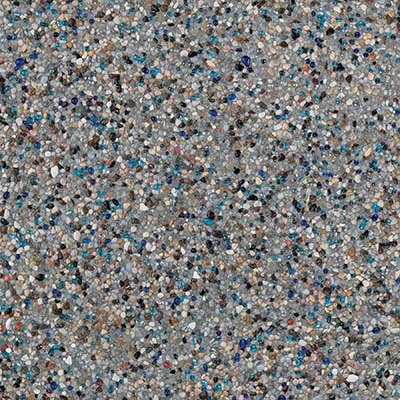 StoneScapes Puerto Rico Blend Small Tahoe Blue Small manufacturer finish sample