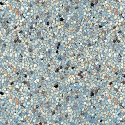 StoneScapes Regular Pebbles Aqua White manufacturer finish sample
