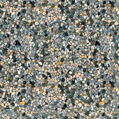 StoneScapes Regular Pebbles Tahoe Blue manufacturer finish sample