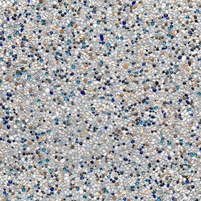 StoneScapes Touch of Glass Tropics Blue manufacturer finish sample